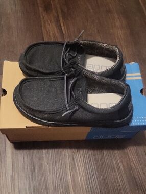 Hey Dude Black Men's Casual Slip-On Loafers